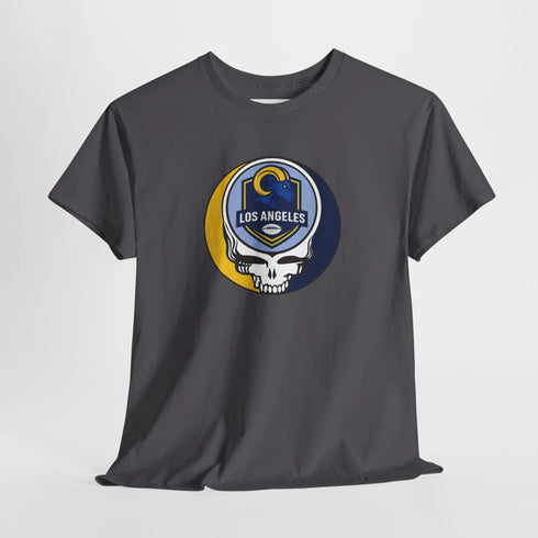 Grateful Dead - Los Angeles Rams Grateful Dead Steal Your Face T-Shirt - NFL - StealieShop